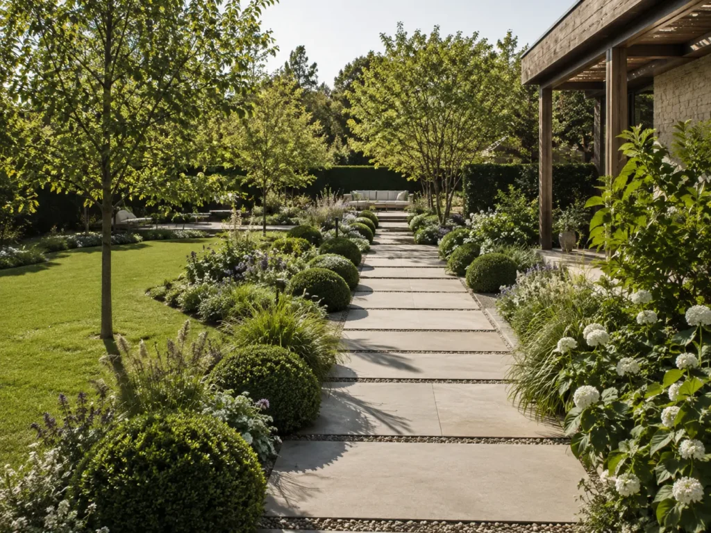 Garden landscaping
